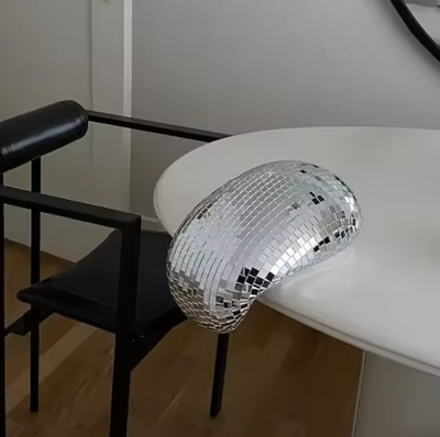 Melting Disco Ball Decorative Wall Clock - Modern Home Decor