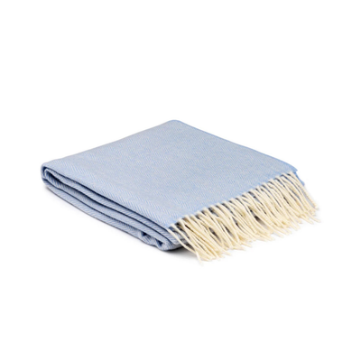 Jacquard Throw Blanket | Modern Striped Geometric Design