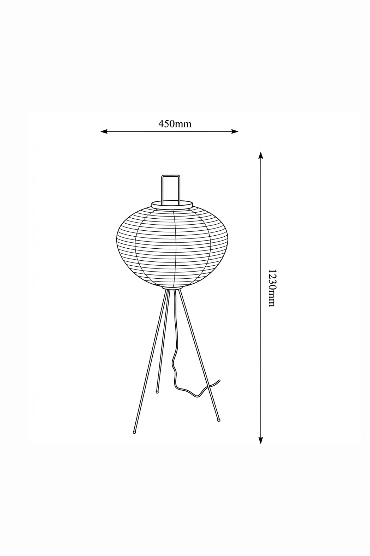 SKYMNING | Standing Paper Lantern