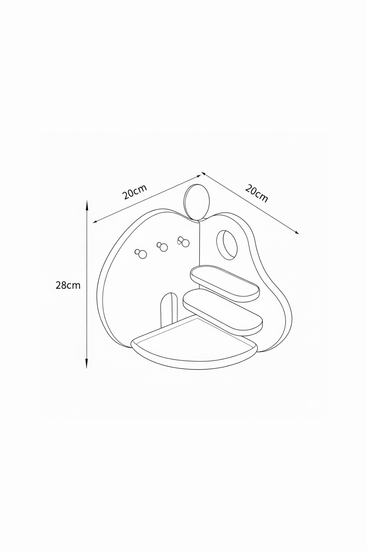 APPLE | Multi-Level Desktop Organizer
