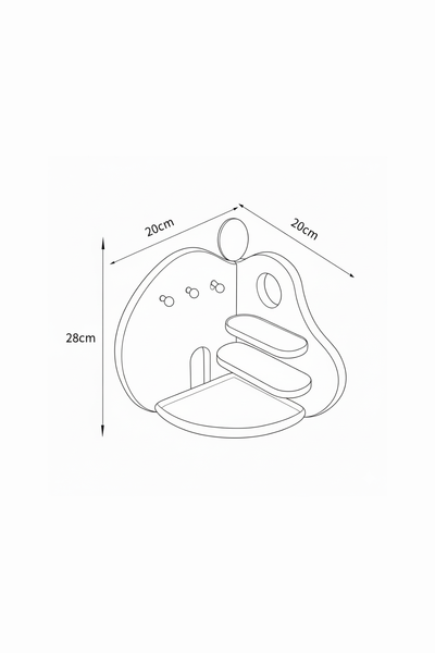 APPLE | Multi-Level Desktop Organizer
