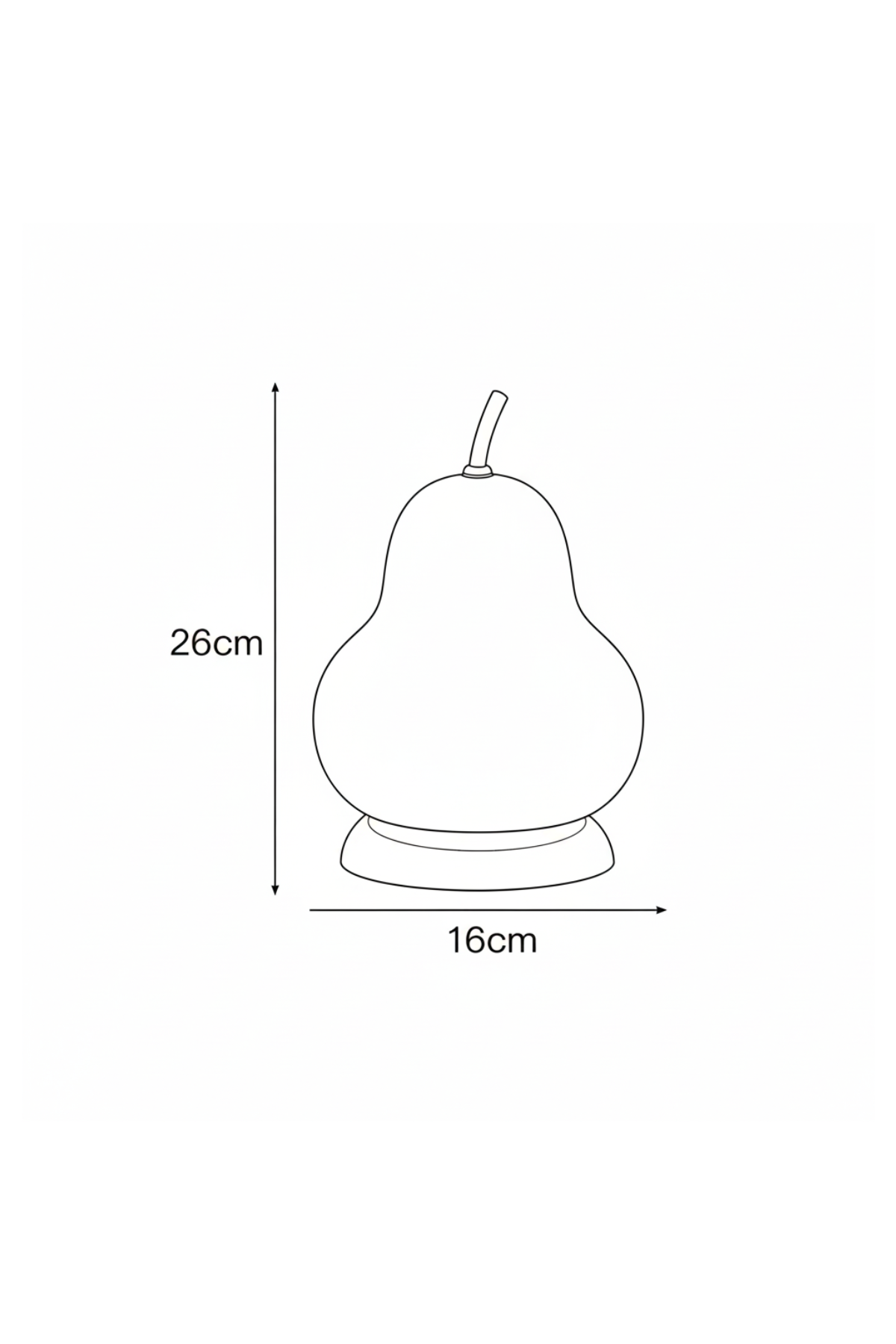 PARON | Pear-Shaped Ambient Lamp