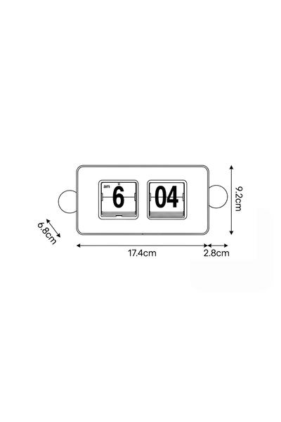 BLADDRA | Mechanical Flip Clock