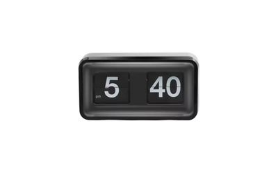 PLAIDA | Modern Minimalist Flip Clock