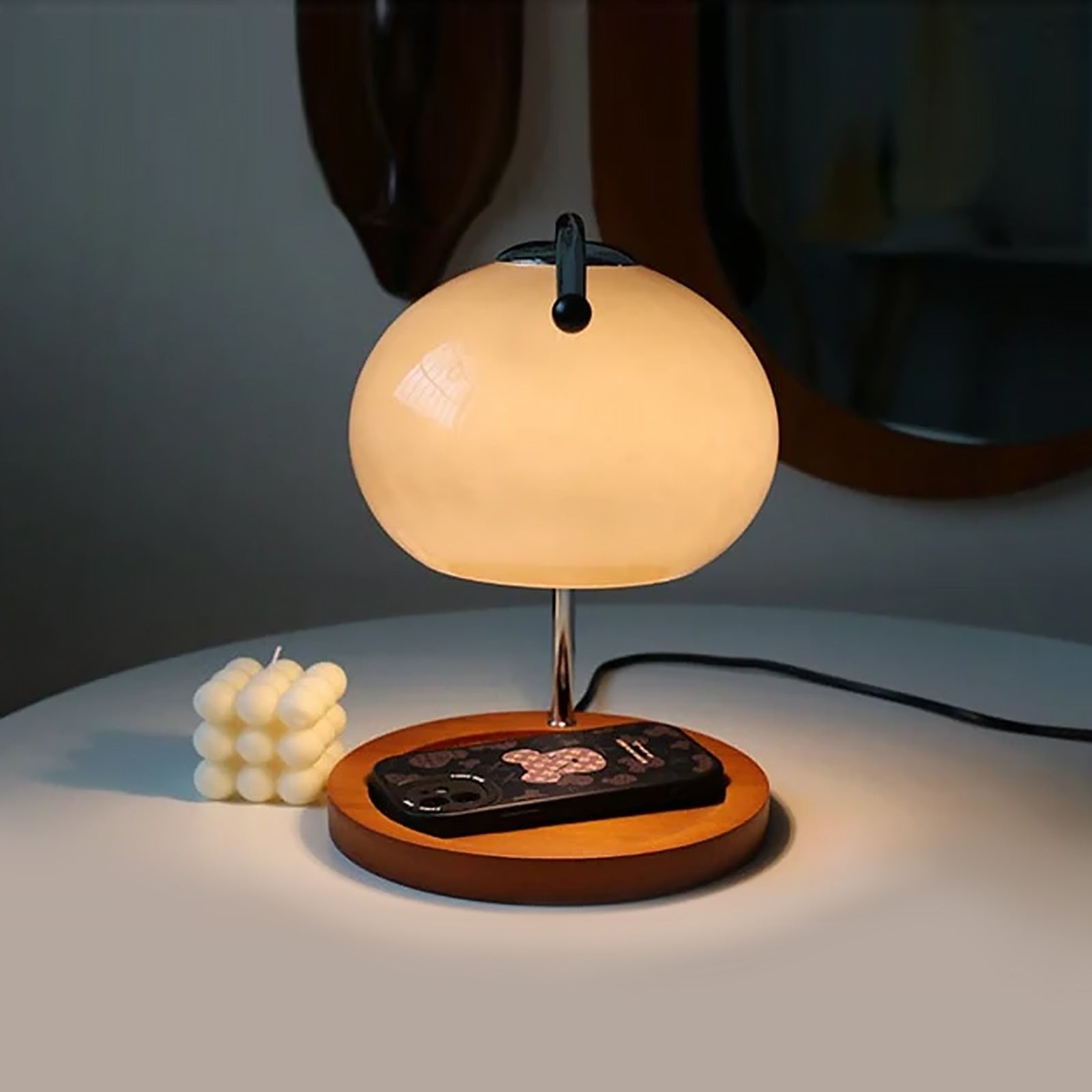 Glass Candle Warmer | Retro Dimmable Lamp