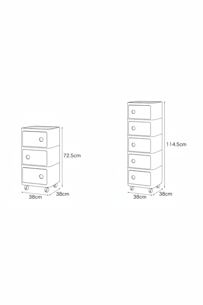 MODULAR CUBE | Retro Utility Storage System