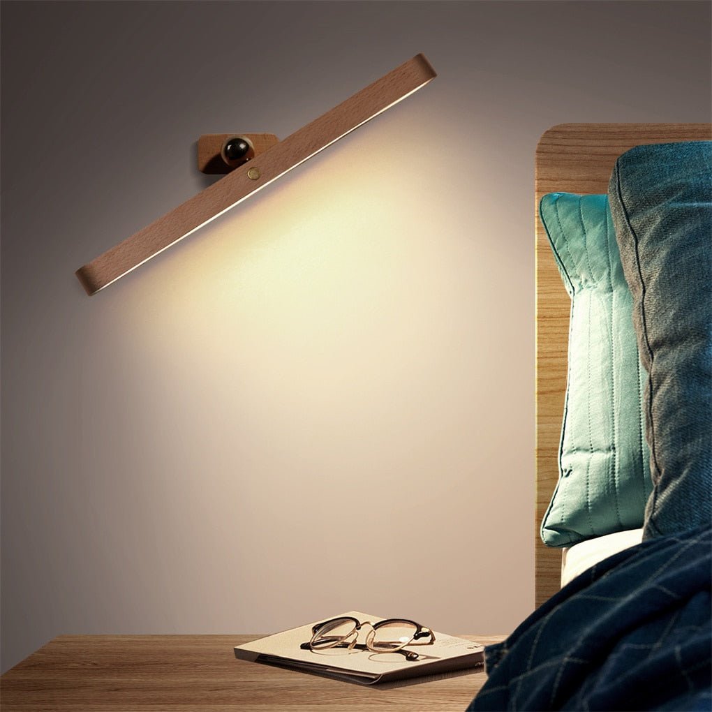 Cordless Wood Light Bar – Portable Touch Lamp