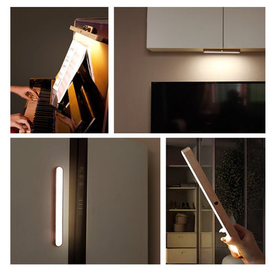 Cordless Wood Light Bar – Portable Touch Lamp
