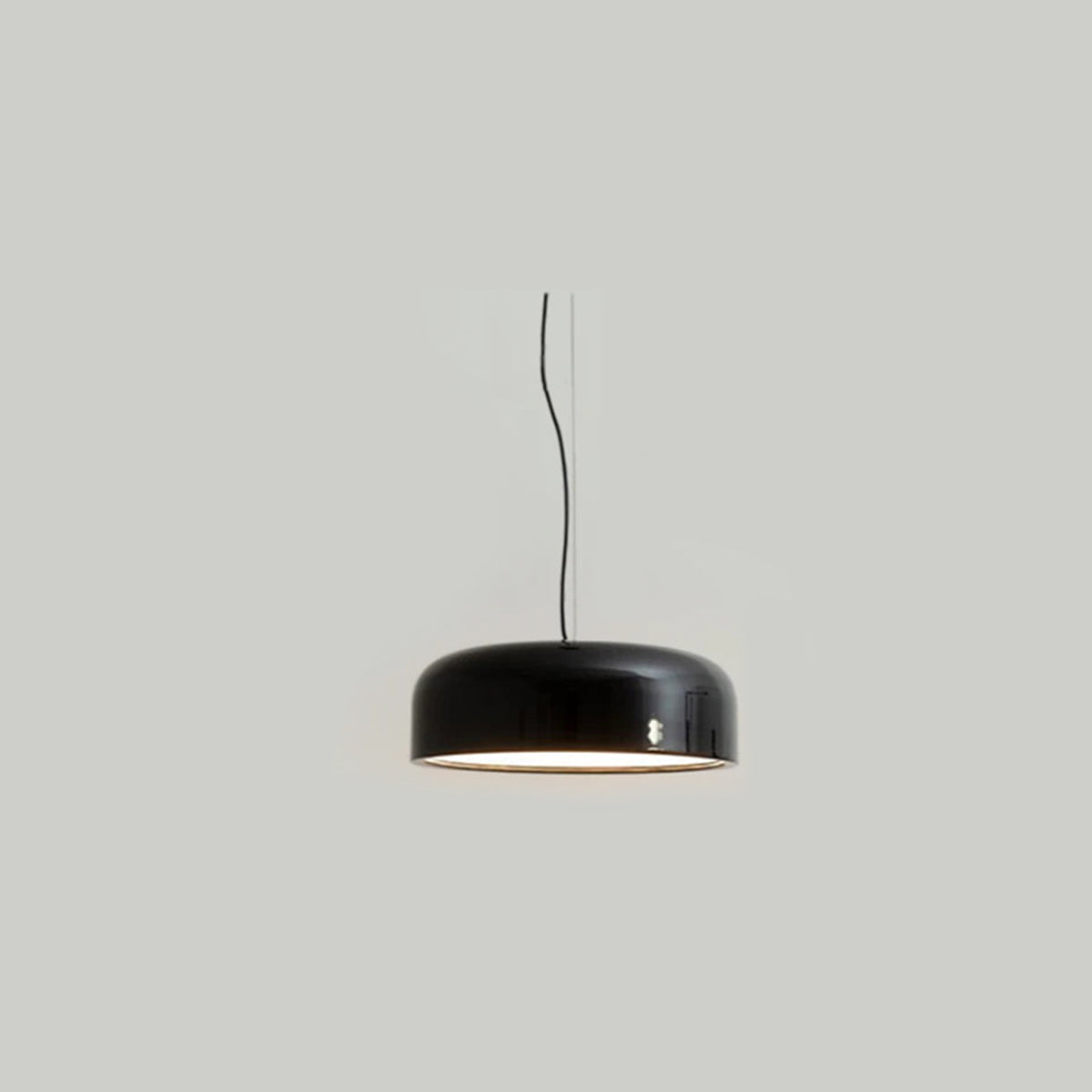 Metal Dome Pendant Light - Adjustable Cord Ceiling Fixture