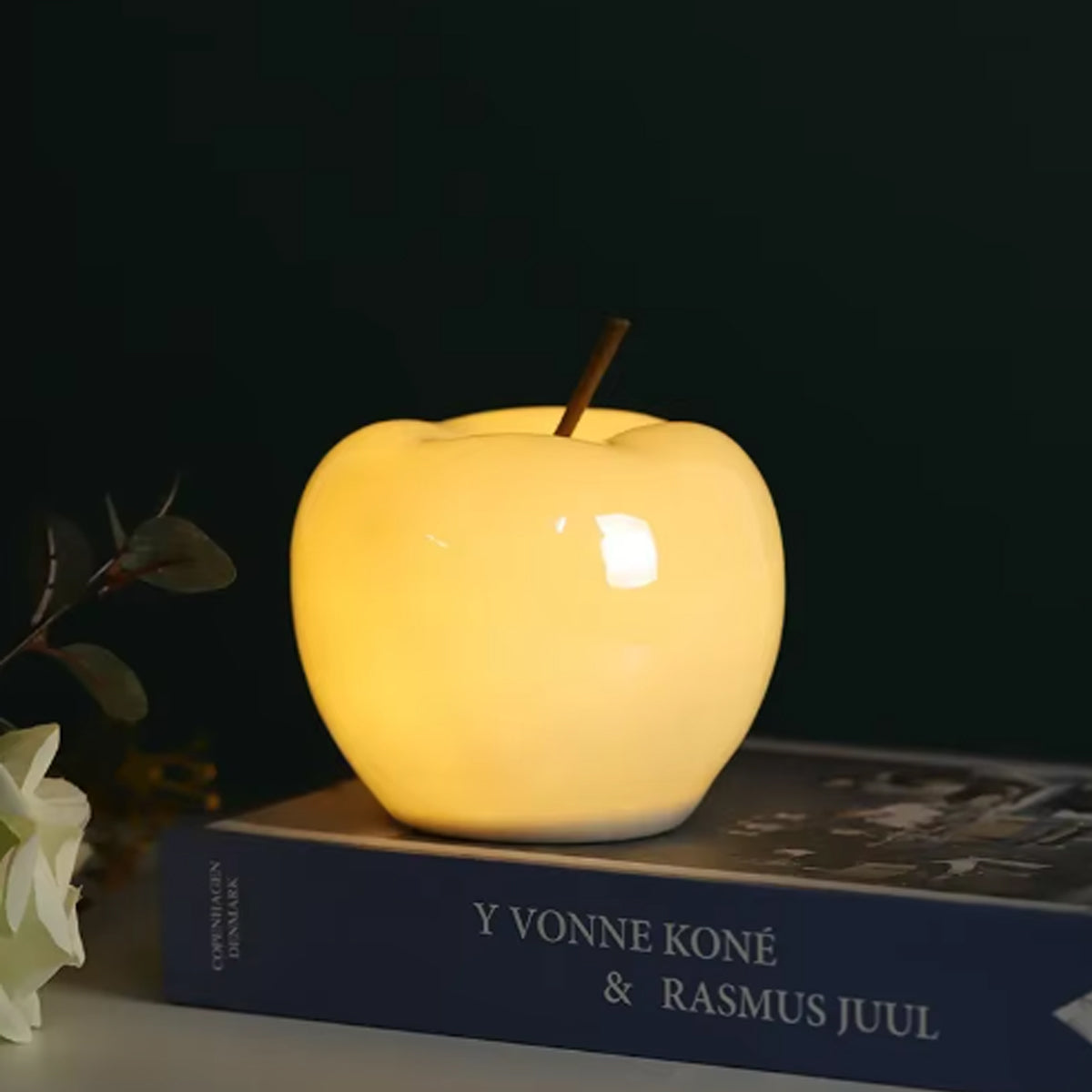 Apple Night Lamp | Cordless LED Table Lamp Small & Large