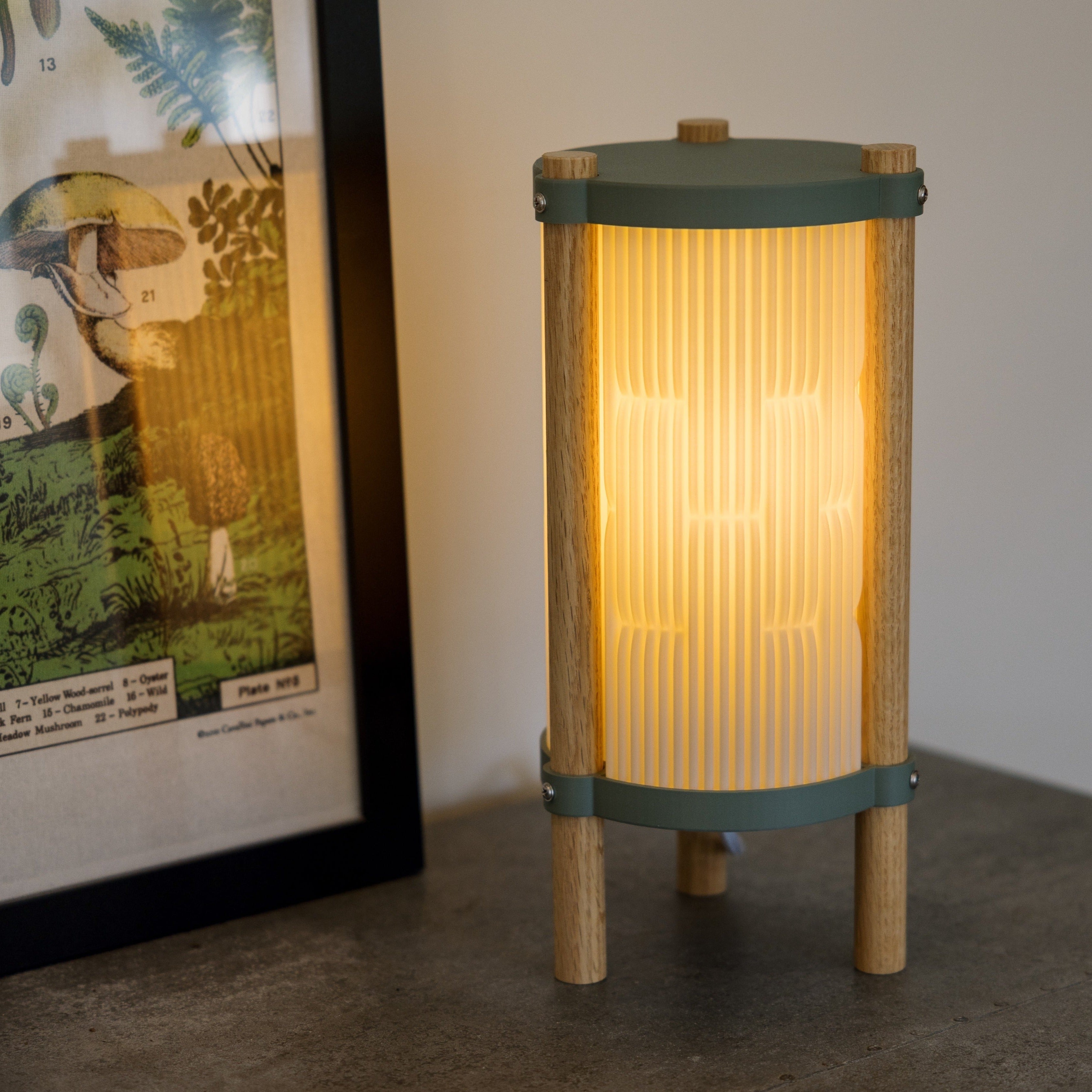 Toro Table Lamp - Modern Oak Wood Lamp | Eco Friendly Lighting