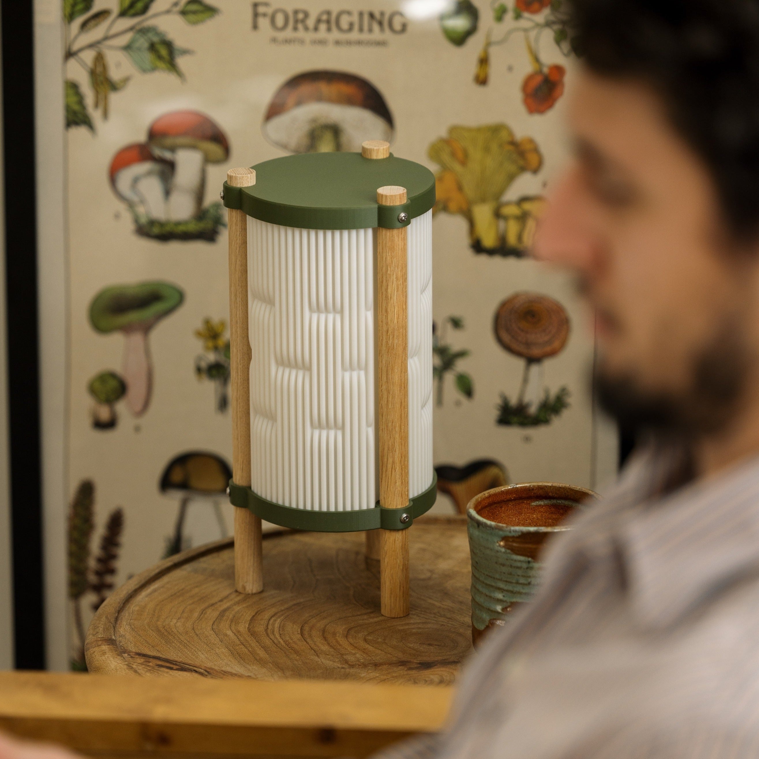 Toro Table Lamp - Modern Oak Wood Lamp | Eco Friendly Lighting