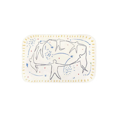 Colorful Graffiti Rug – Bold French Style Floor Covering