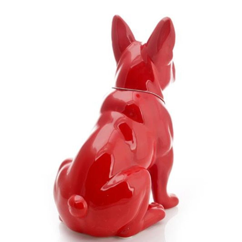 French Bulldog Statue - Resin Dog Sculpture Art