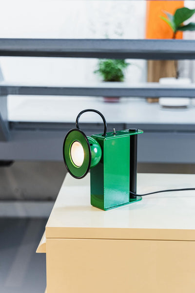 Retro Minibox Table & Wall Lamp