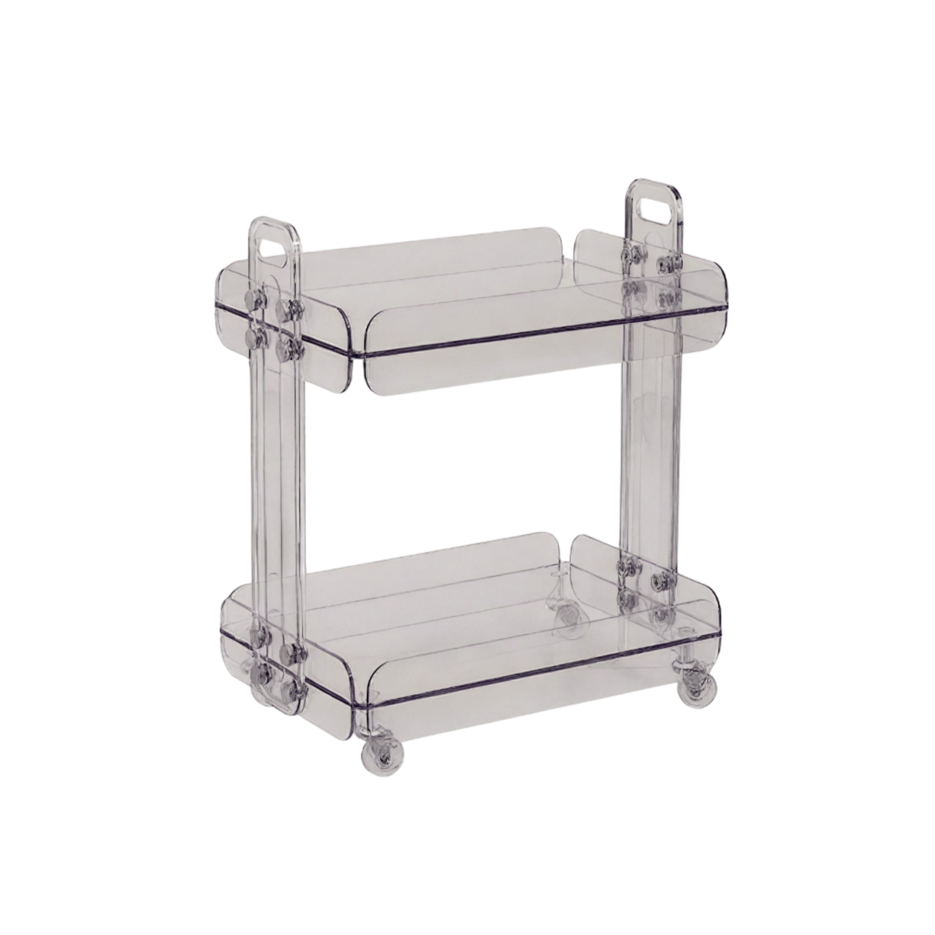 MODERNIST | Acrylic Rolling Utility Cart