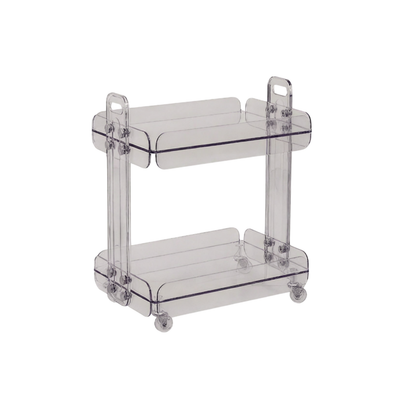 MODERNIST | Acrylic Rolling Utility Cart