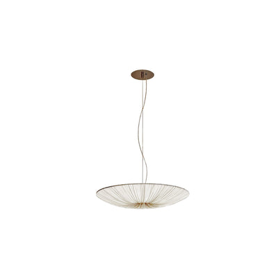 Fabric Pendant Chandelier – Japanese Wabi-Sabi Lighting Fixture