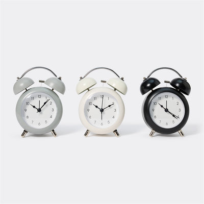 ELEGANT METAL BELL ALARM CLOCK