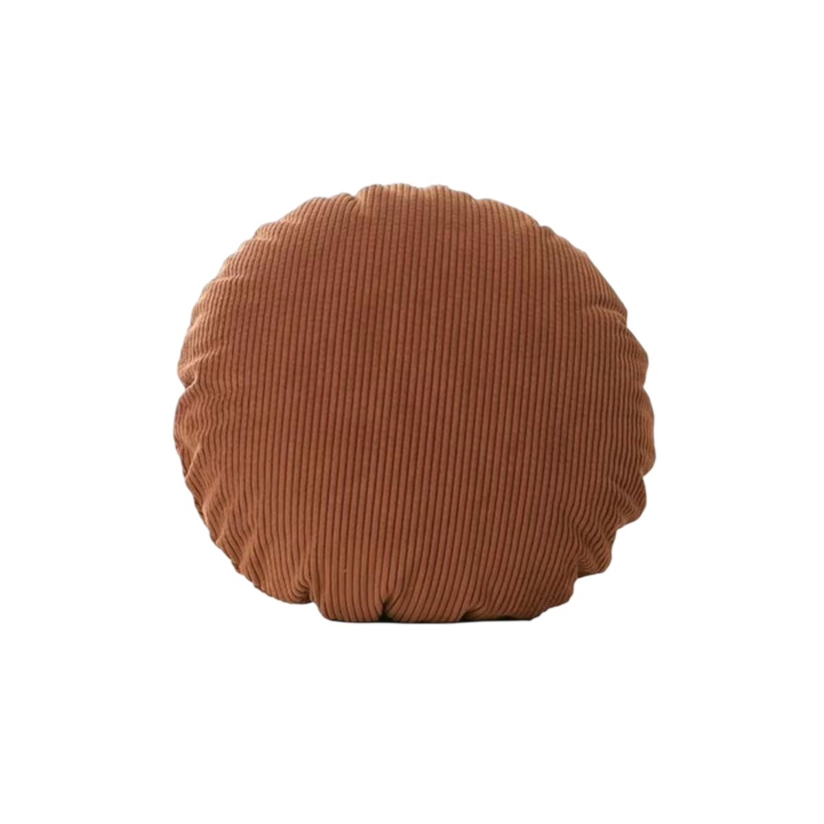 Round Corduroy Pillow Cover Striped Nordic Decorative Cushion Case