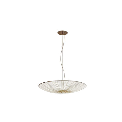 Fabric Pendant Chandelier – Japanese Wabi-Sabi Lighting Fixture