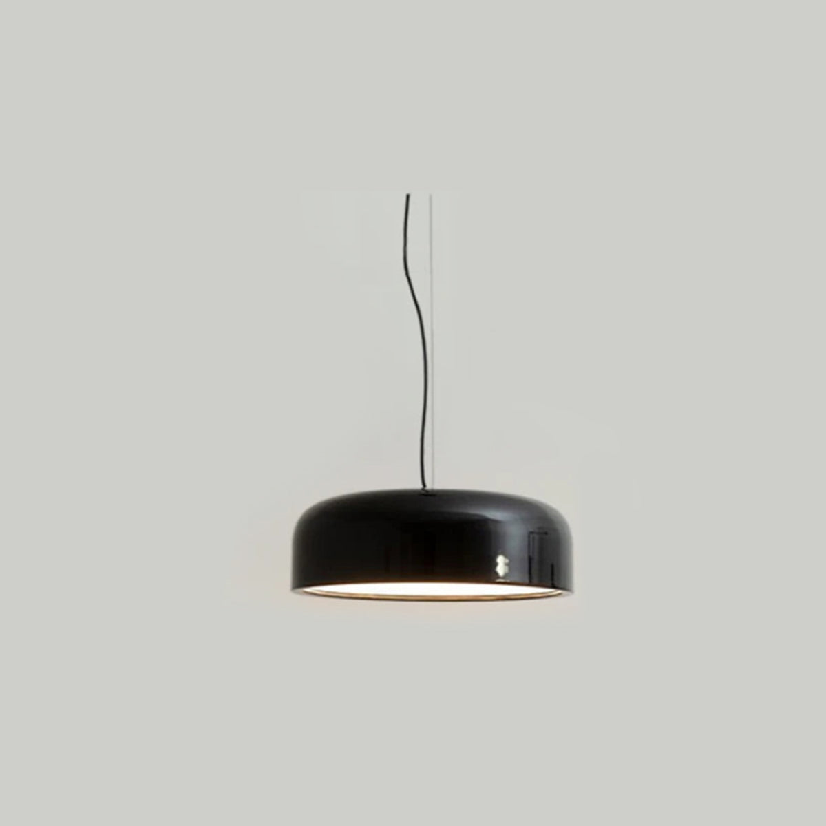 Metal Dome Pendant Light - Adjustable Cord Ceiling Fixture