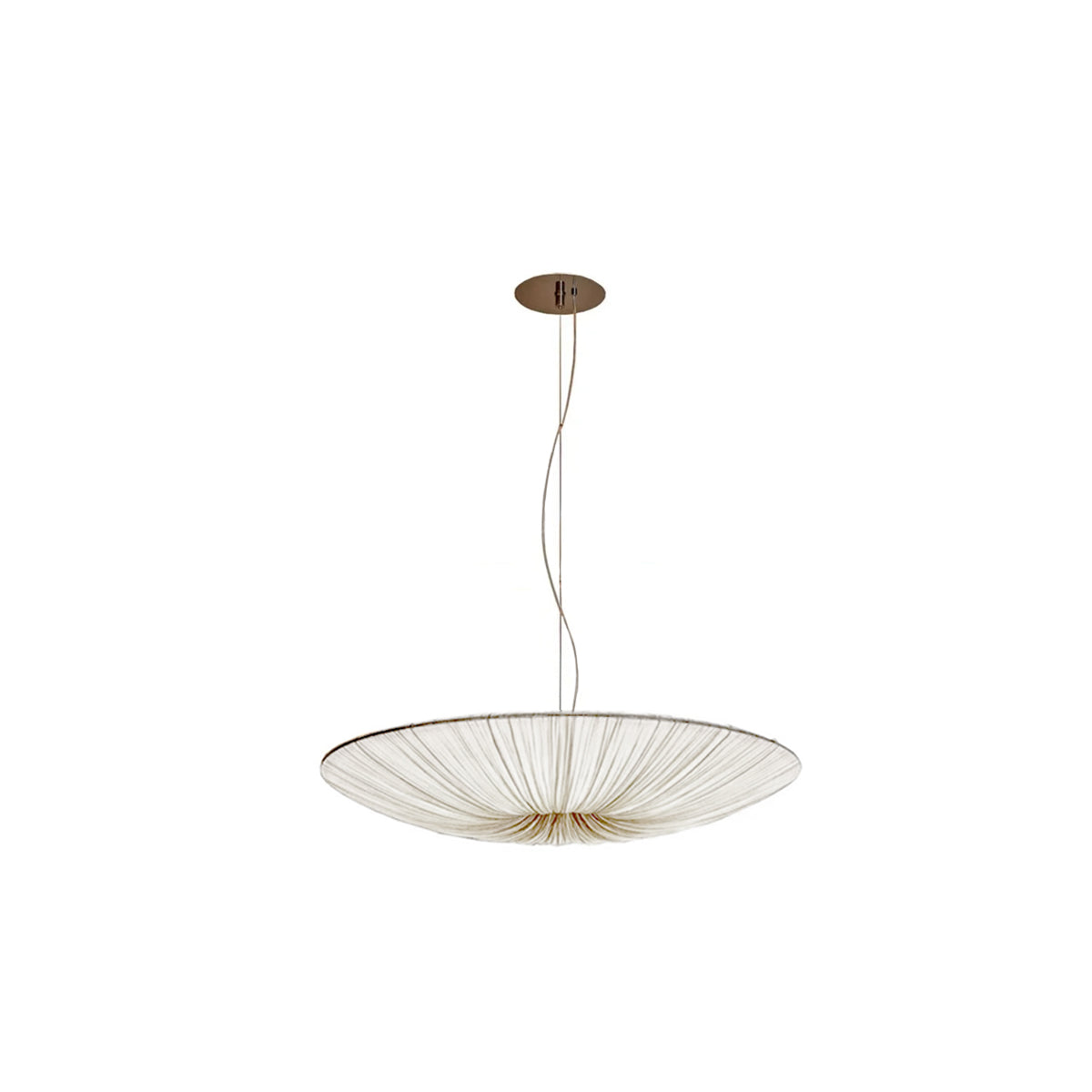 Fabric Pendant Chandelier – Japanese Wabi-Sabi Lighting Fixture