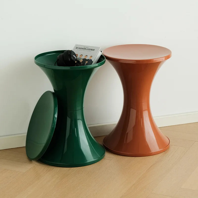 Storage Stool | Durable Polypropylene Multi-Functional Ottoman