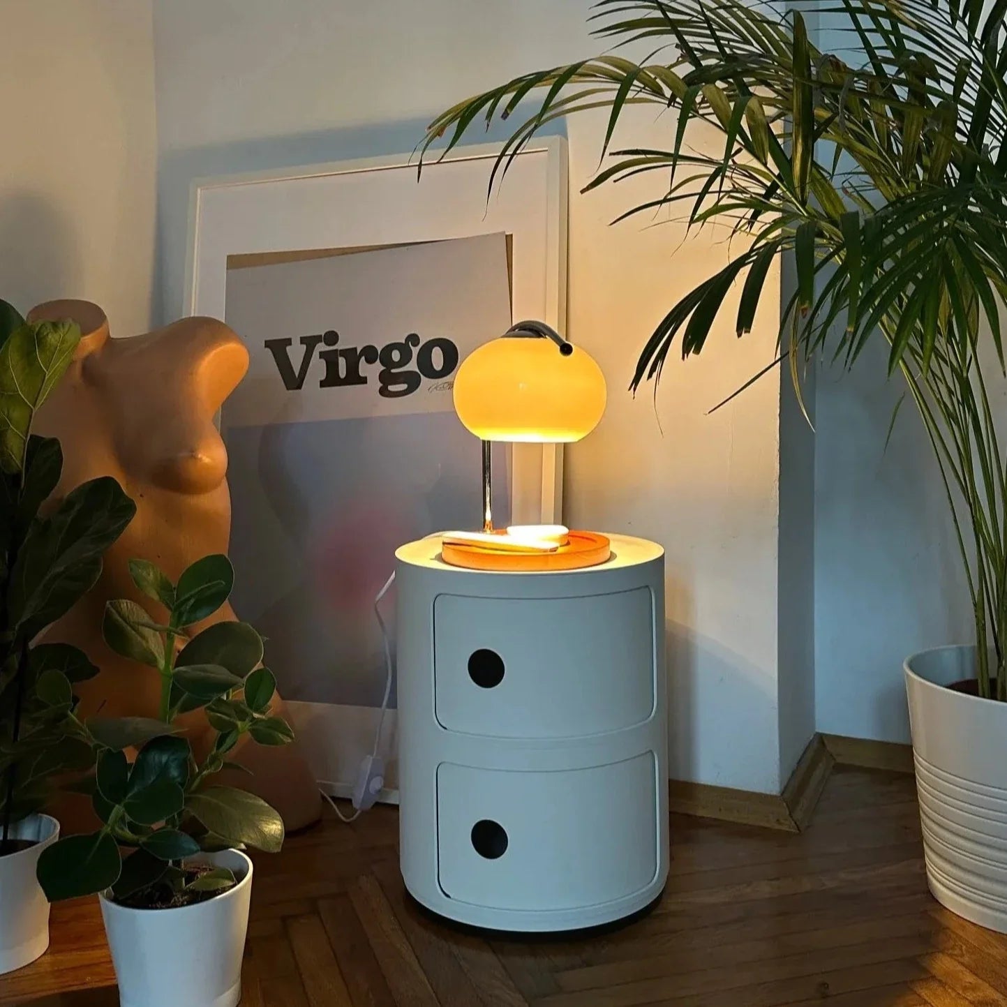 Glass Candle Warmer | Retro Dimmable Lamp