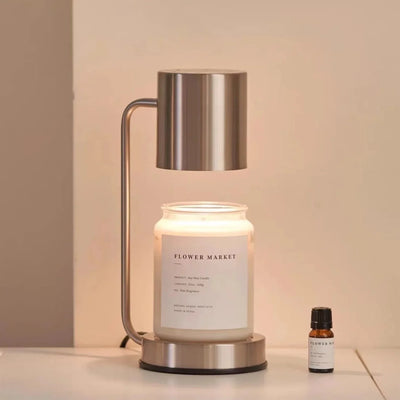 Dimmable Candle Warmer - Nordic Minimalistic Metal Design