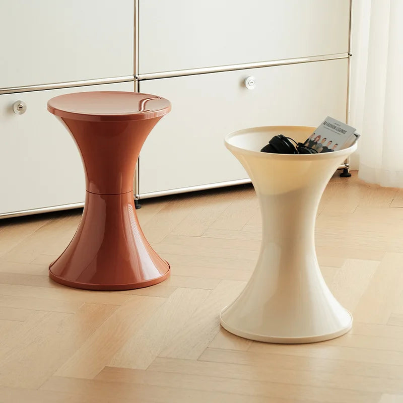 Storage Stool | Durable Polypropylene Multi-Functional Ottoman