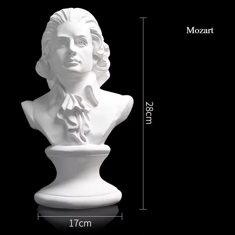 Art Plaster Statues – Classical Bust Sculptures
