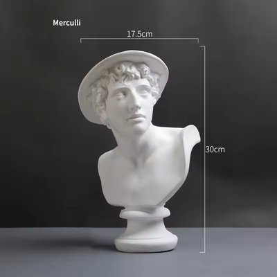 Art Plaster Statues – Classical Bust Sculptures