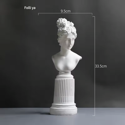 Art Plaster Statues – Classical Bust Sculptures