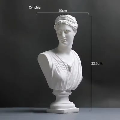 Art Plaster Statues – Classical Bust Sculptures