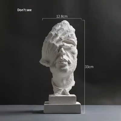 Art Plaster Statues – Classical Bust Sculptures