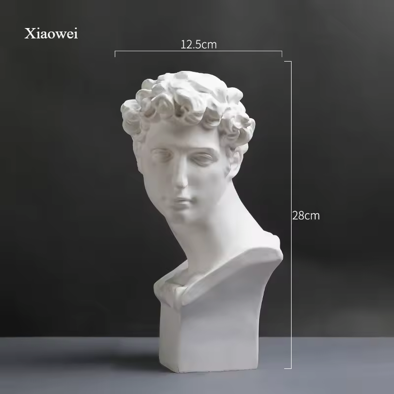 Art Plaster Statues – Classical Bust Sculptures