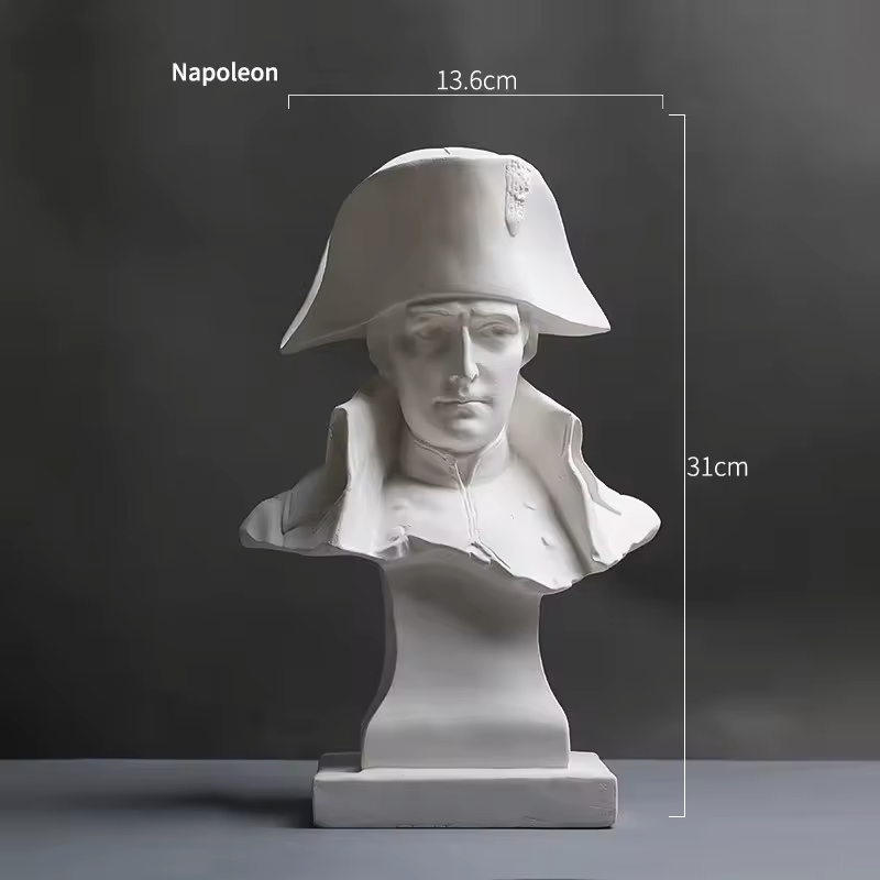Art Plaster Statues – Classical Bust Sculptures