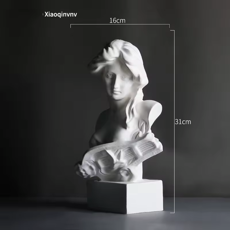 Art Plaster Statues – Classical Bust Sculptures