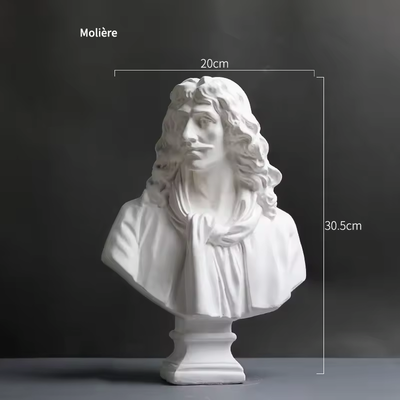 Art Plaster Statues – Classical Bust Sculptures