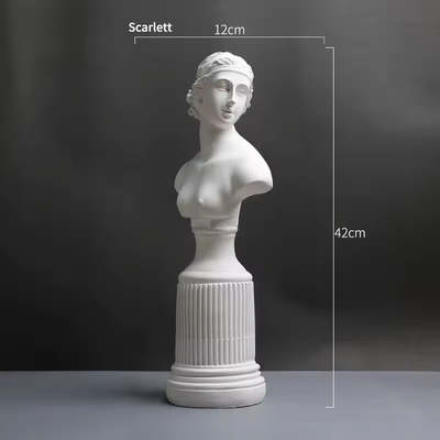 Art Plaster Statues – Classical Bust Sculptures