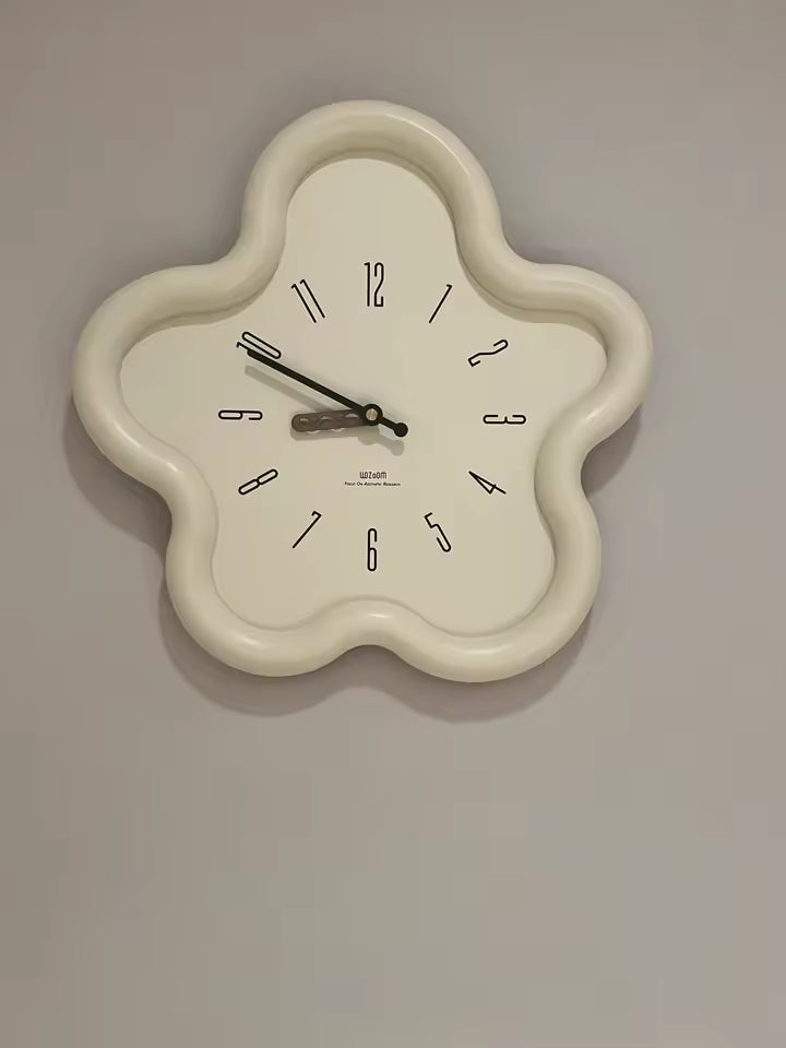 Style Flip Wall Clock – Minimalist Swinging Digital Clock for Living Room