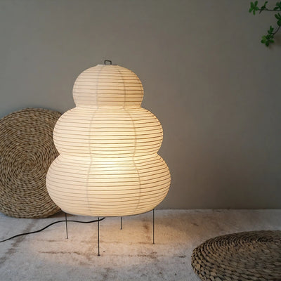 PAPPERSLYKTA | Sculptural Paper Table Lamp