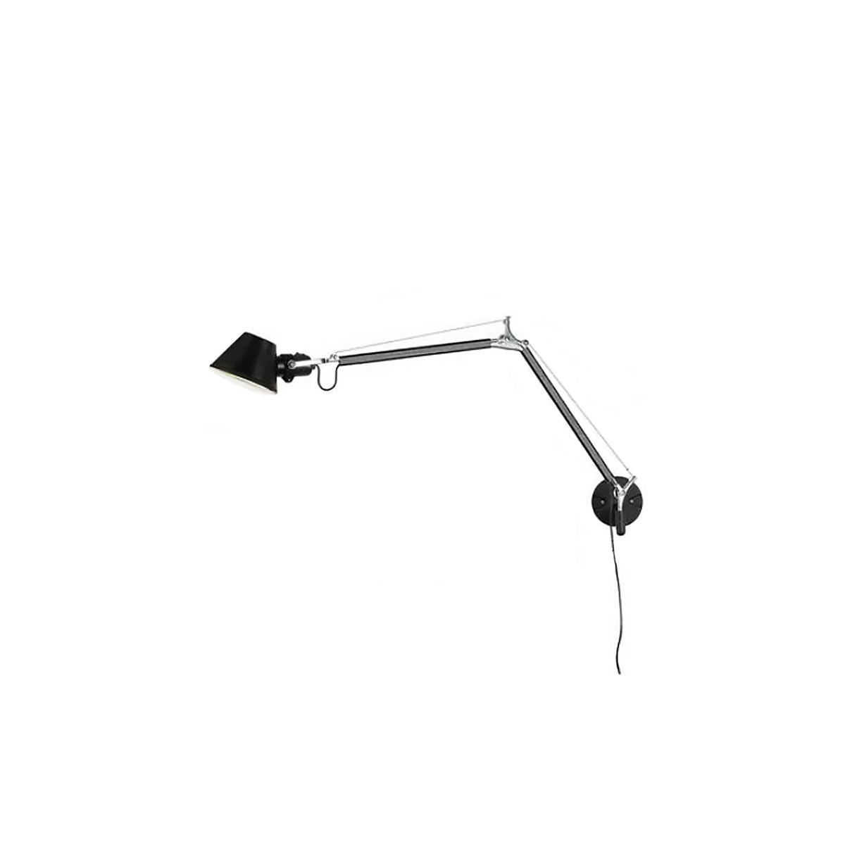 Industrial Wall Lamp | Corded Foldable Arm Sconce Light