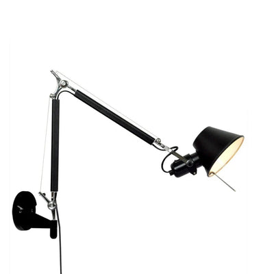 Industrial Wall Lamp | Corded Foldable Arm Sconce Light