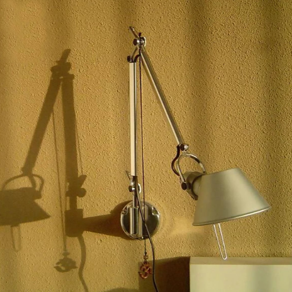 Industrial Wall Lamp | Corded Foldable Arm Sconce Light