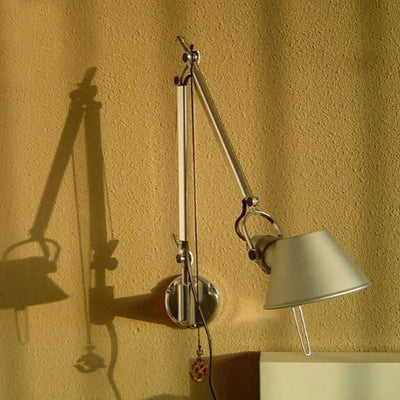 Industrial Wall Lamp | Corded Foldable Arm Sconce Light