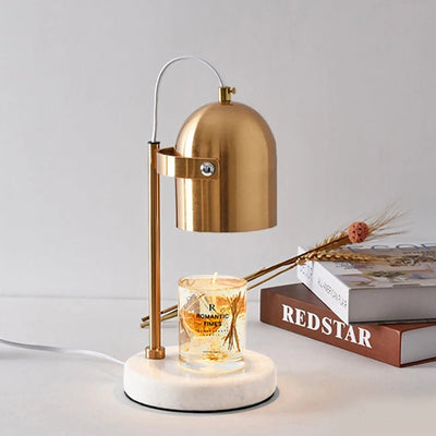 Luxury Candle Warmer - Gold Top Marble Base