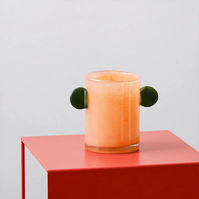 ARTISANAL GLASS | Handcrafted Vase with Sculptural Accents