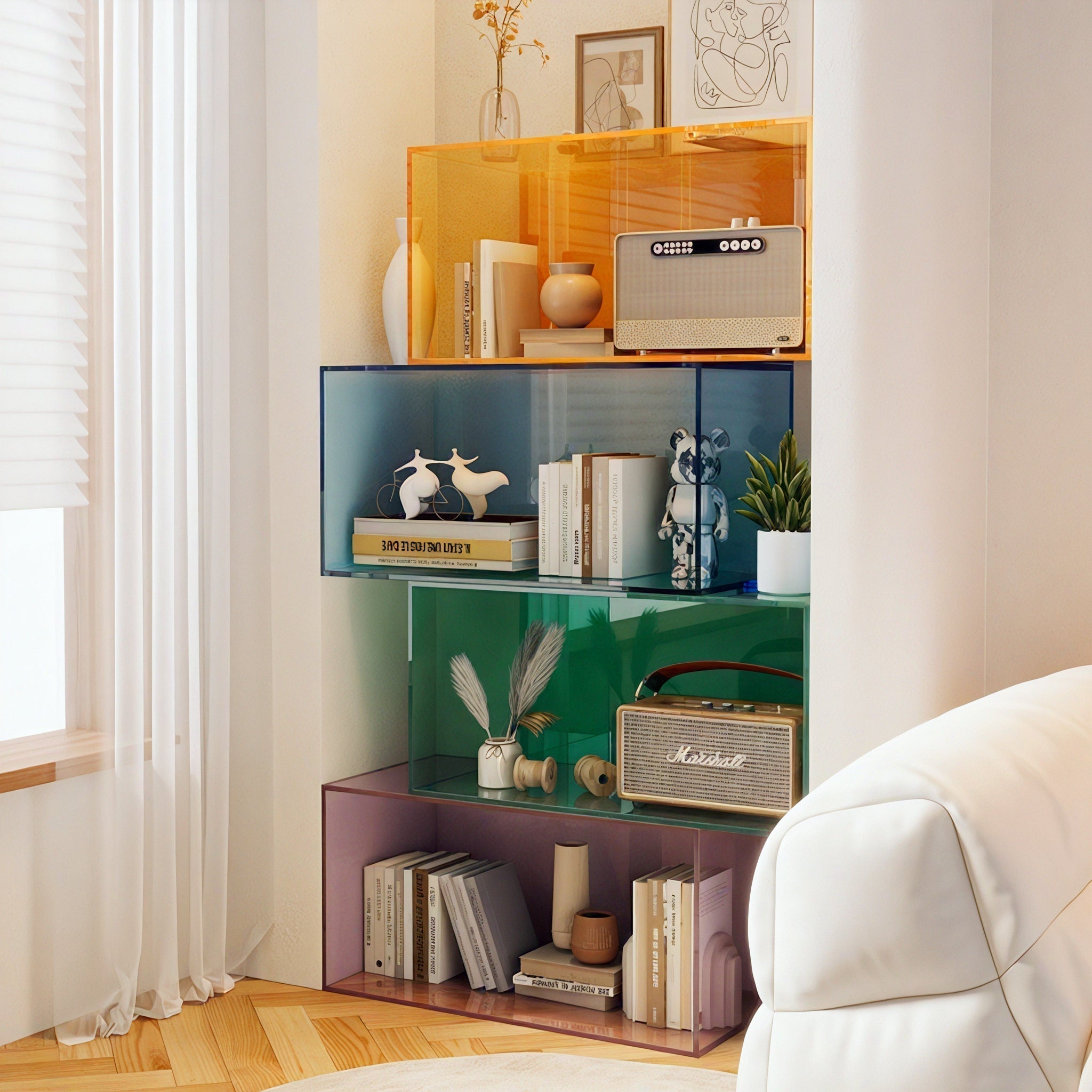 AURORA MODULAR | High-Definition Acrylic Storage